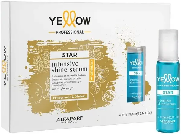 Alfaparf Yellow Star Ser pentru strălucire intensă, 6 x 13 ml