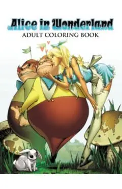 Alice in Wonderland Adult Coloring Book - Joe Brusha