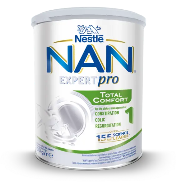 Aliment destinat unor scopuri medicale speciale de la nastere NAN Comfort 1, 800g, Nestle