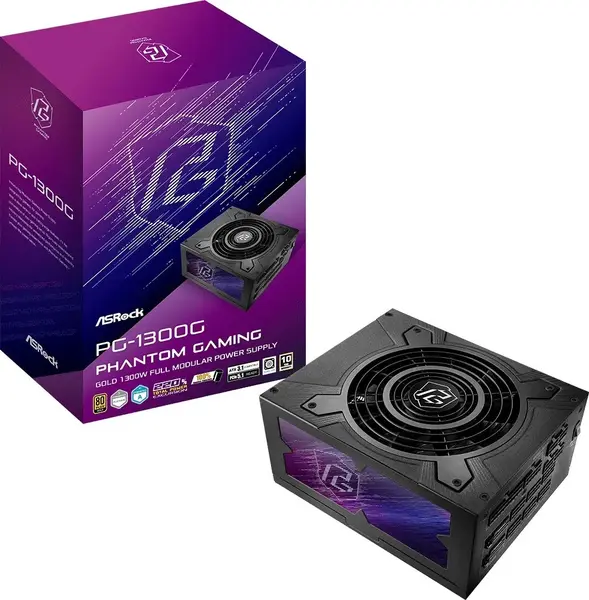 Alimentare Asrock - Phantom Gaming PG-1300G, 1300W, 80 PLUS Gold