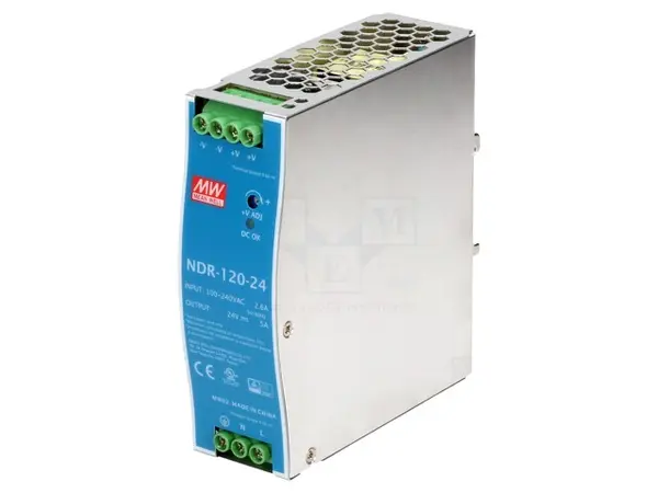 Alimentator: pulsatoriu slim 120W 24VDC 5A 90÷264VAC 600g