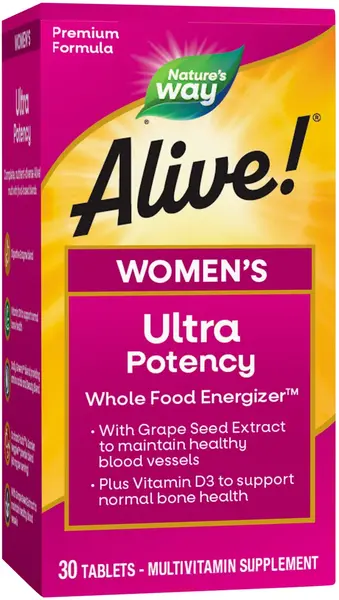 Alive Once Daily Women Ultra Natures Way, 30 tablete, Secom