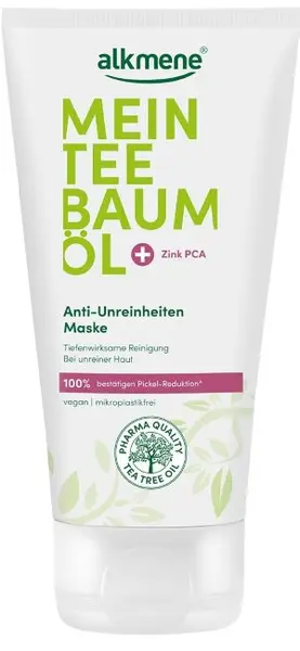 Alkmene My Tea Tree Oil Mască de față anti-petă, 75 ml