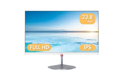 All in One OptimX Pro QD40 23.8 inch Intel Procesor N100 generatia a 12-a up to 3.4Ghz, 16GB DDR4, 512GB SSD, Full HD, Wi-Fi, Bluetooth, Boxe, Slim, Alb