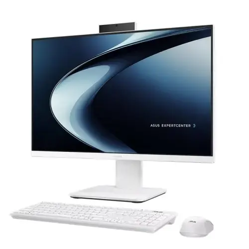 All In One PC ASUS ExpertCenter P440VAK, Procesor Intel® Core™ 5 210H 2.2GHz Raptor Lake, 23.8inch FHD, 32GB RAM, 1TB SSD, Intel Graphics, Camera Web, no OS, Alb
