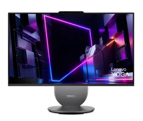 All In One PC Lenovo Yoga AIO 27IPH11, 27 inch QHD IPS, Intel® Core™ Ultra 7 356H 1.9GHz Panther Lake, 32GB RAM, 1TB SSD, Intel Graphics, Camera Web, no OS