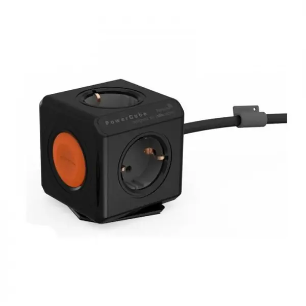 Allocacoc Prelungitor Allocacoc PowerCube Extended Cablu 1.5 m DE Negru