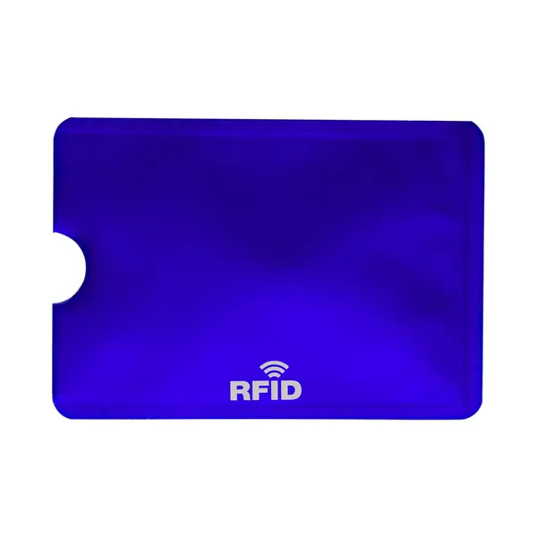 Allux portcard - albastru
