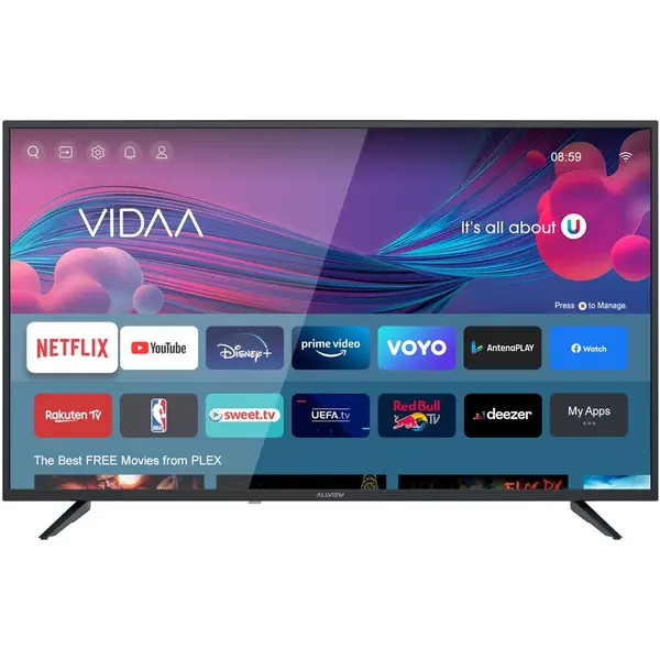 Allview Televizor LED Allview 43iPlay6000-U, 109 cm, Smart, 4K Ultra HD