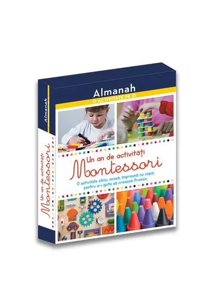 Almanah - O activitate pe zi: Un an de activitati Montessori