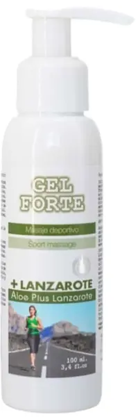 Aloe Plus Lanzarote Gel forte cu aloe vera pentru masaj sportiv, 100 ml