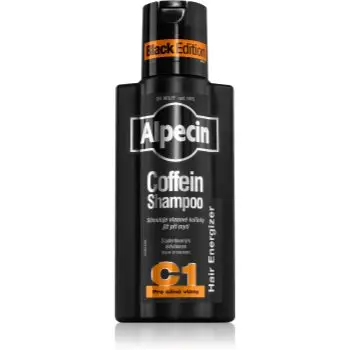 Alpecin Coffein Shampoo C1 Black Edition sampon pe baza de cofeina pentru barbati pentru stimularea creșterii părului
