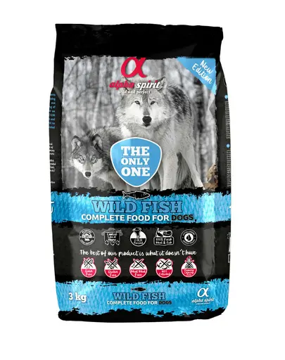 ALPHA SPIRIT Wild Fish 2x3kg hrană cu pește pentru câini, monoproteină