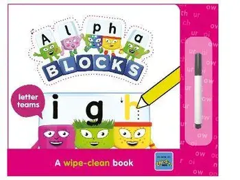 Alphablocks Letter Teams: A Wipe-Clean Book, Board book/Sweet Cherry Publishing