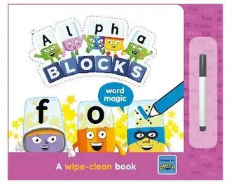 Alphablocks Word Magic: A Wipe-Clean Book, Board book/Sweet Cherry Publishing