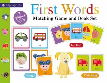 Alphaprints First Words Matching Set 'With Picture Cards', Hardcover/Roger Priddy