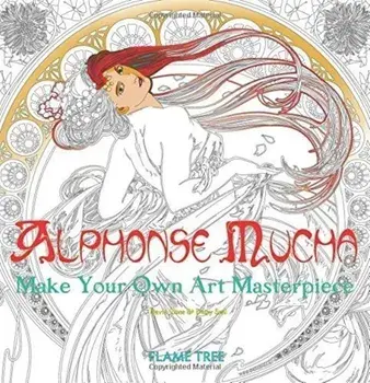 Alphonse Mucha (Art Colouring Book)/***