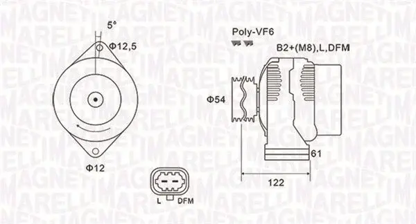 Alternator (14V, 100A) OPEL ASTRA J, ASTRA J GTC, INSIGNIA A, ZAFIRA C; SAAB 9-5 2.0D dupa 2008