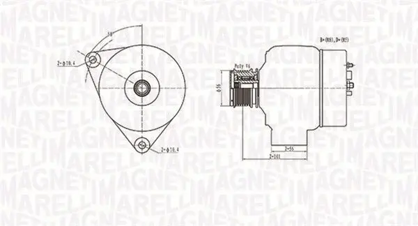 Alternator (14V, 90A) MERCEDES UNIMOG, C T-MODEL (S202), E T-MODEL (S210), E (W210), G (W461), G (W463), SPRINTER 2-T (901, 902), SPRINTER 3-T (903), SPRINTER 4-T (904), VARIO 2.0-3.0D dupa 1995