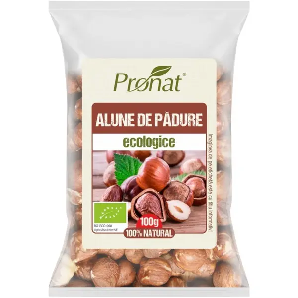 Alune de Padure BIO 100 g, Pronat