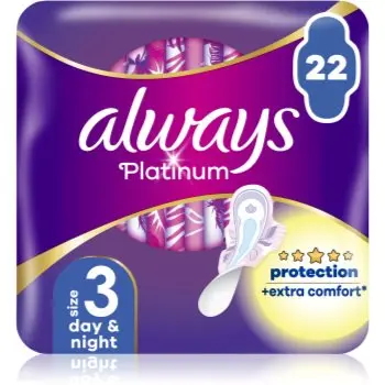 Always Platinum Night Size 3 absorbante pentru noapte