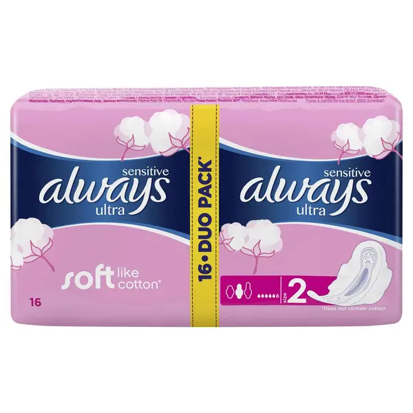 Always Sensitive Ultra Super Plus Duo Absorbante 16 bucati