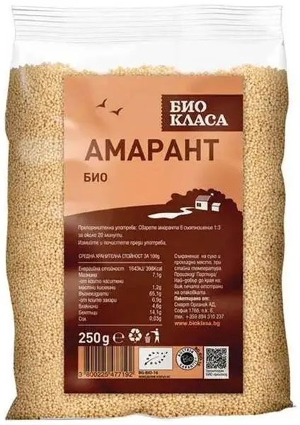 Amarant, 250 g, Clasa Bio