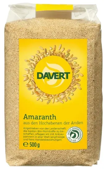 Amarant organic, 500 g, Davert