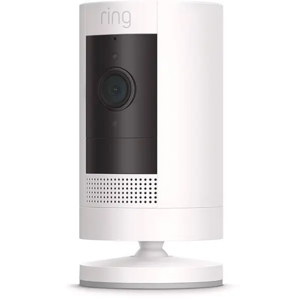 Amazon Camera de supraveghere Amazon Ring Stick Up Cam, 1080p, Alb