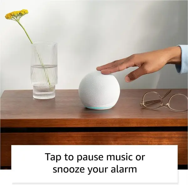 Amazon Echo Dot 5, with Alexa, White Amazon Echo Dot 5, with Alexa, White