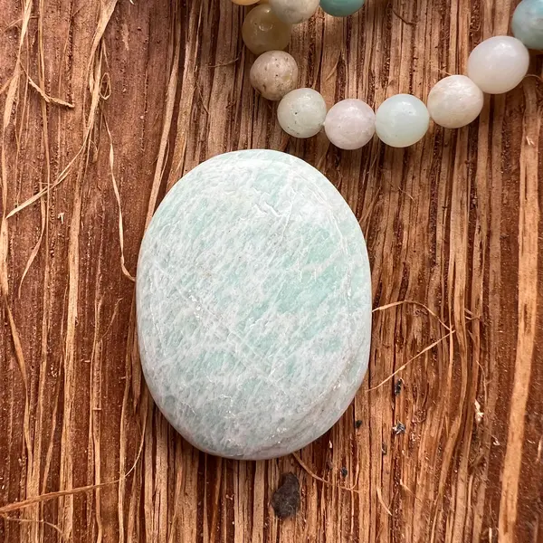 Amazonit pocket stone 4,5 cm