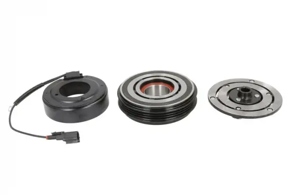 Ambreiaj complet compresor AC (SANDEN PXC16 12V 3PK 110mm) VOLVO S60 II, V60 I, V70 III, XC70 II; FORD FOCUS III 1.0-Electric dupa 2007