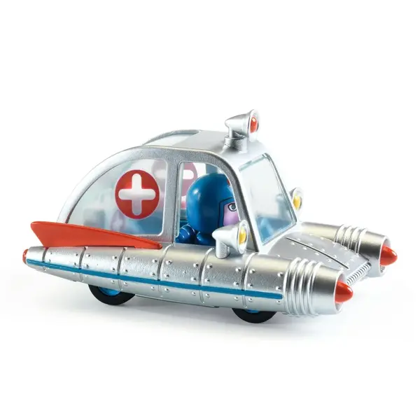 Ambulanta spatiala, Colectia Crazy Motors, Djeco