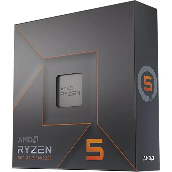 AMD Procesor AMD Ryzen 5 7600X, 4.7GHz/5.3GHz, Socket AM5, 100-100000593WOF