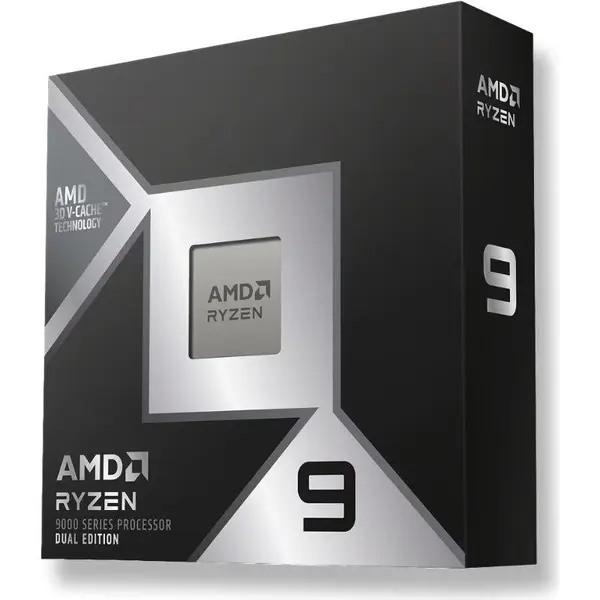 AMD Procesor AMD Ryzen 9 9950X3D2 Dual Edition, 4.3GHz, 192MB, 200W, AM5 (Box)