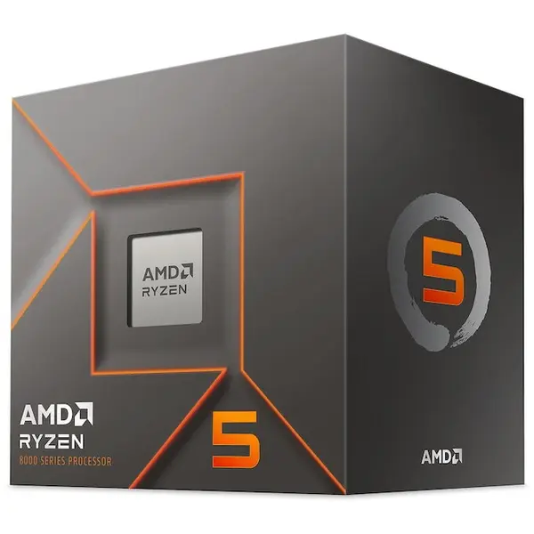 AMD Procesor PC, AMD Ryzen 5 8400F, 4.2Ghz AM5, box