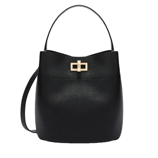 Amelia m bucket bag nero