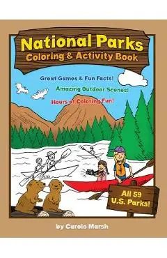 America's National Parks Coloring and Activity Book - Carole Marsh