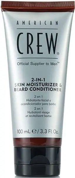 American Crew Balsam pentru barbă și piele 2 în 1, 100 ml
