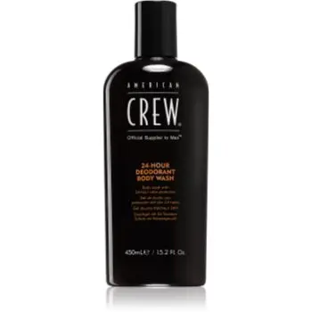 American Crew Body 24-Hour Deodorant Body Wash Gel de dus cu efect de deodorante 24 de ore