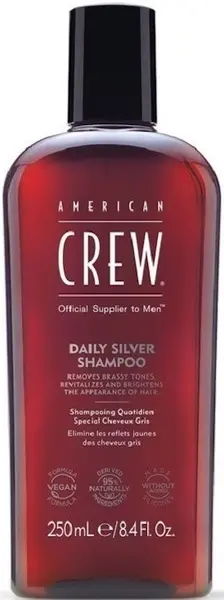 American Crew Șampon pentru păr gri, 250 ml