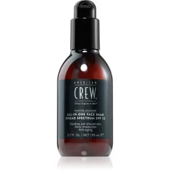 American Crew Shave & Beard ALL-IN-ONE Face Balm Broad Spectrum SPF 15 balsam după bărbierit SPF 15