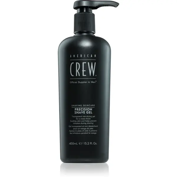 American Crew Shave & Beard Precision Shave Gel gel pentru bărbierit pentru piele sensibilă 450 ml