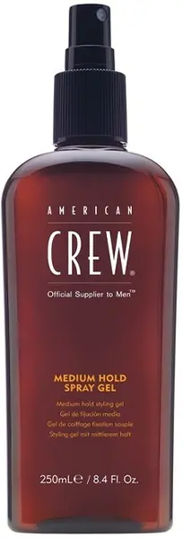 American Crew Spray-gel cu fixare medie, 250 ml