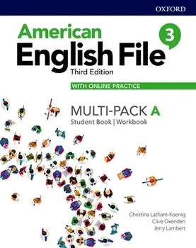 American English File Level 3 Student Book/Workbook Multi-Pack a with Online Practice, Paperback/Oxenden
