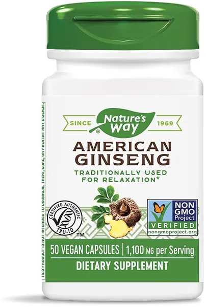 American Ginseng, 50 capsule, Nature's Way