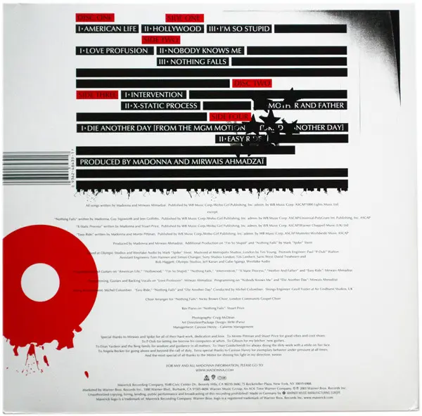 American Life - Vinyl | Madonna
