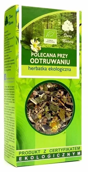 Amestec bio de plante pentru detoxifiere, 50 g, Dary Natury