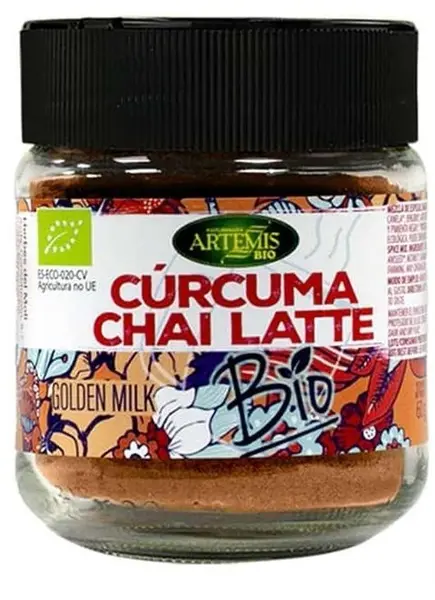 Amestec bio din plante Curcuma Chai Latte, 60 g, Artemis Bio