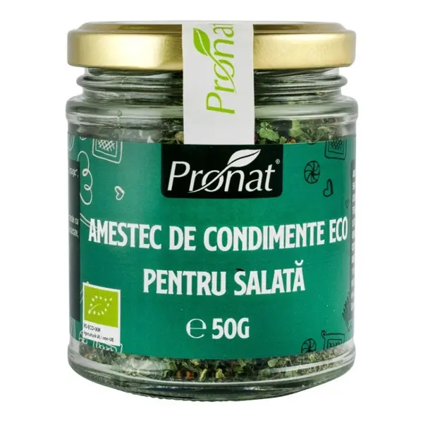 Amestec de Condimente BIO pentru Salata, 50 g, Pronat